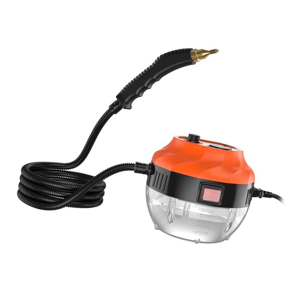 Steam Cleaner 1500W 6 Speeds Adjustable Large Capacity Water Tank Handheld Steam Cleaner for Home Kitchen Bathroom