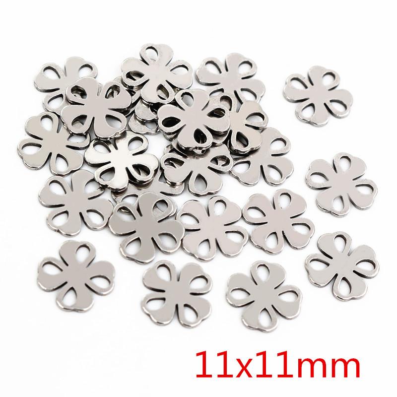30pcs/lot No Fade 316 Stainless Steel Star Heart Fish Cat Charms Pendant for DIY Necklace Bracelet Craft Jewelry Making Findings