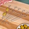 10x Steel Skewers for Roulades, Roulades, Meat, Wrapping, Roasting