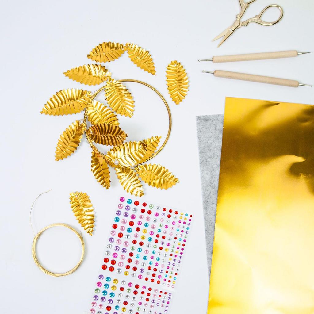 10pcs Craft Foil Sheets Soft Flexible Art Project Supplies Art Project Aluminum Foil Sheets For Painting Engraving Mounting