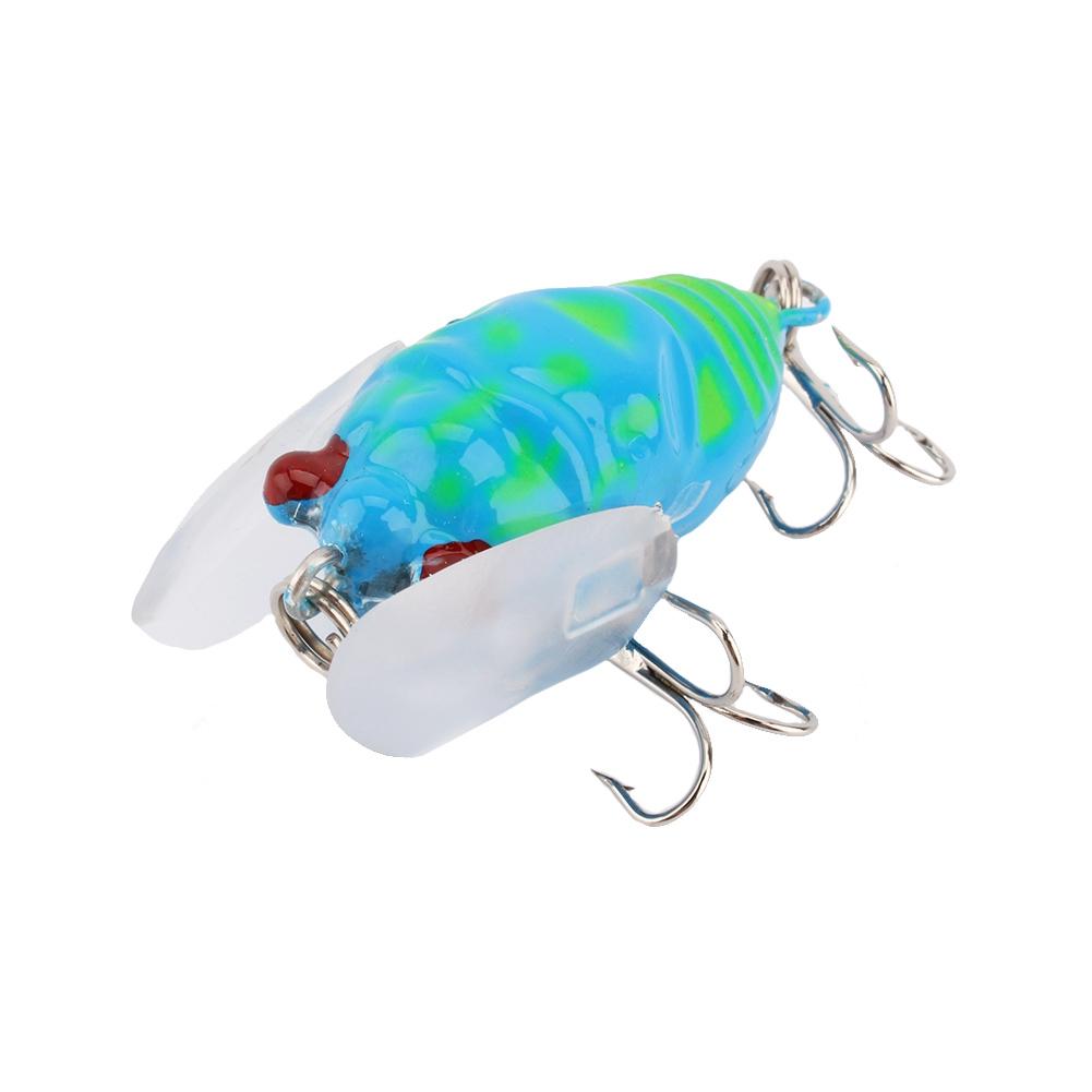 New Fishing Tackle Lure Snakehead Bass Killer Insect Cicada Freshwater Bait
