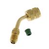 Поворотный адаптер 5/16" внутренняя SAE на 1/4" наружную с коушем