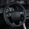 Leather Car Steering Wheel Universal 15'' Protector Cover Non-Slip Breathable