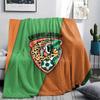 Chiapas FC Pattern Flannel Blanket, High Quality Comfortable for All Seasons, Home Decor, Warmth and Comfort, Perfect for Gifts.