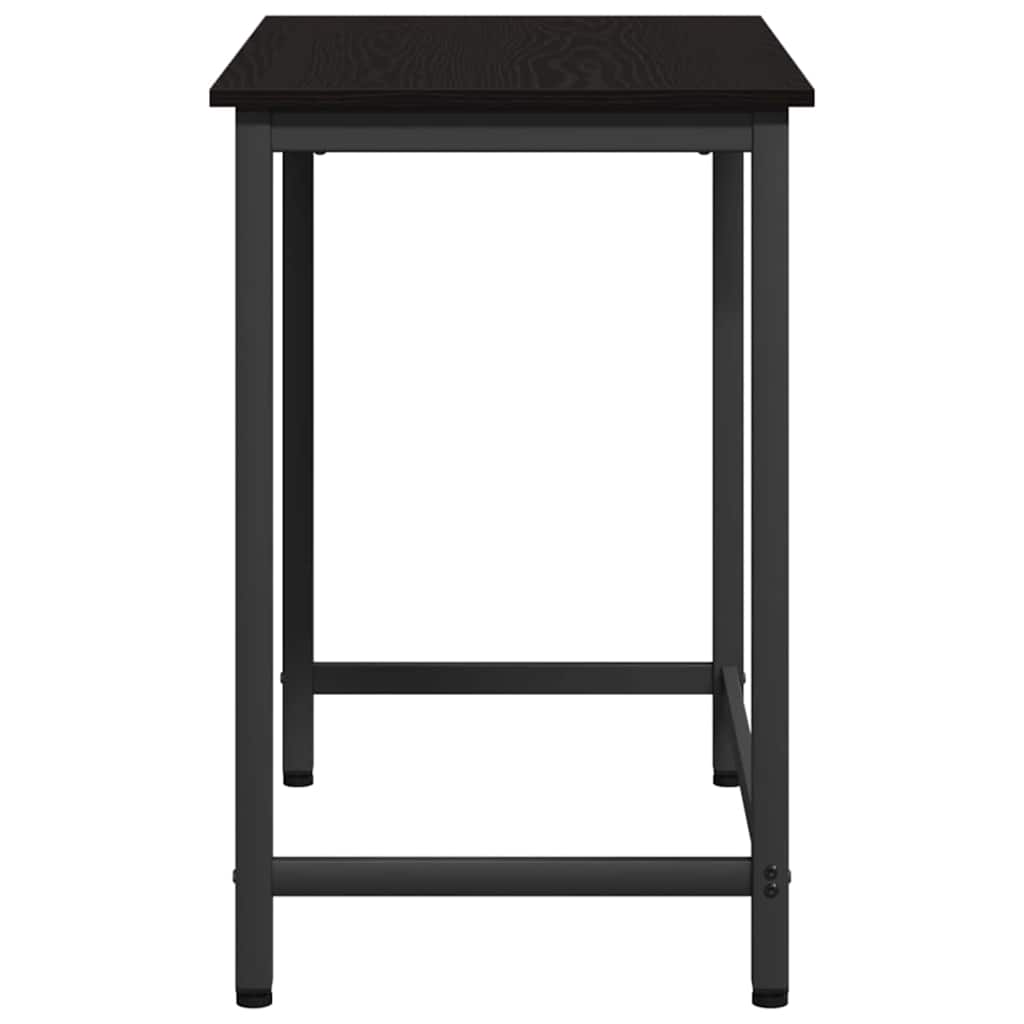 Table Black Oak Effect 100 x 50 x 76.5 cm