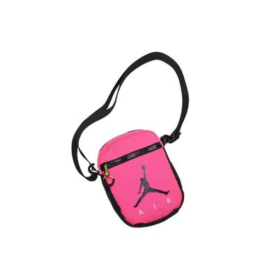 Pochette pour téléphone portable en polyester Sac à bandoulière Sac à bandoulière Régulier Unisexe Rouge rose Jordan 9A0197-A96