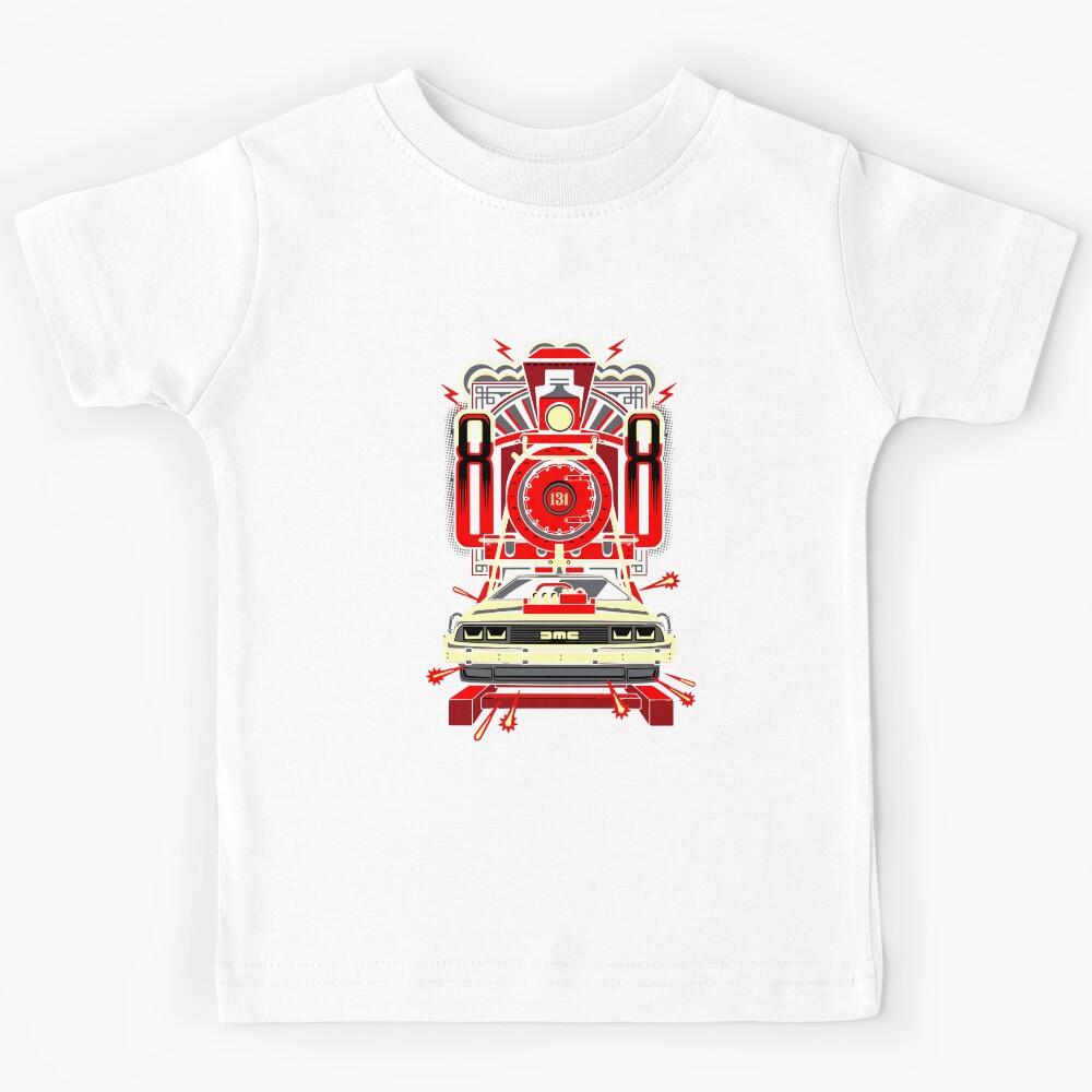 Vintage Classic Car Delorean DMC Kids T-Shirt 100