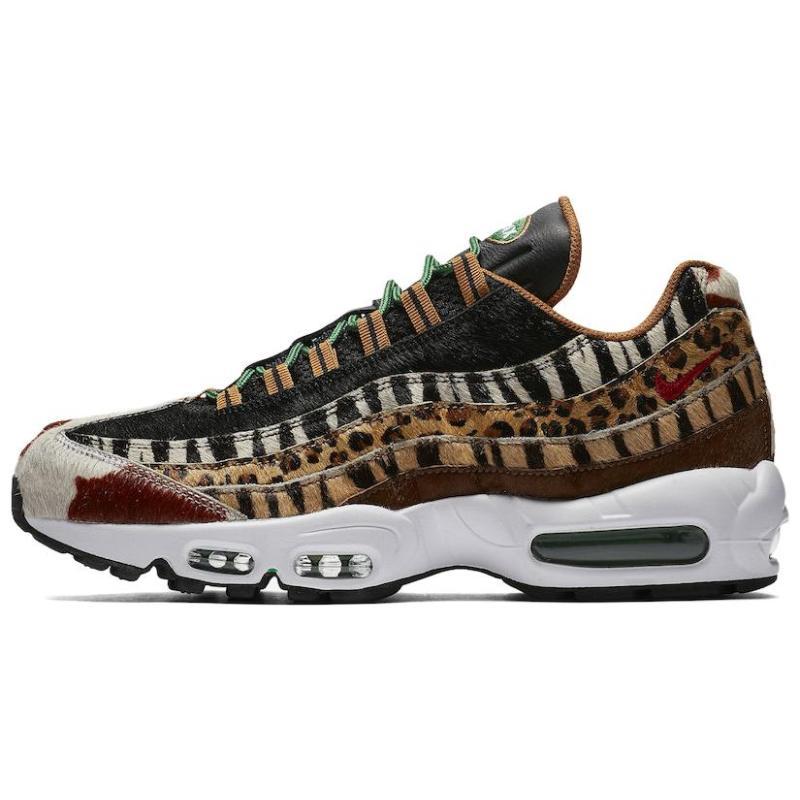 

Nike Air Max 95 Atmos Animal Pack 2.0 Полностью черные Коробка 2018 Кроссовки Повседневная обувь AQ0929-200 43