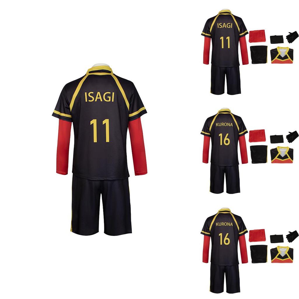 Bluelock Cosplay Trikot mit Polyesterstoff für Anime-Fans