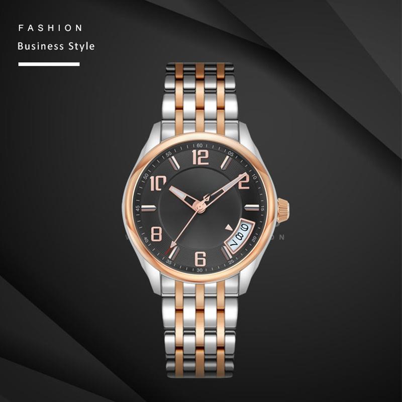Fashion Business Calendar Water Resistant Watch Sapphire Crystal Stainless Steel Luxury Sports Women CITIZEN Movt Wristwatch