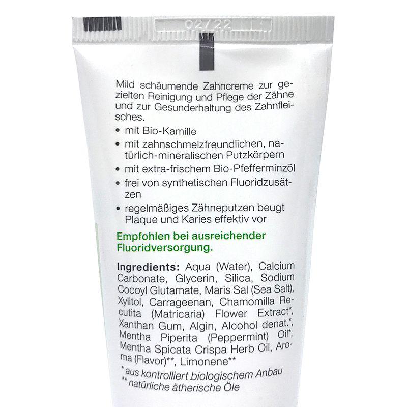 Logodent Peppermint Toothpaste (Fluoride-Free) 75ml