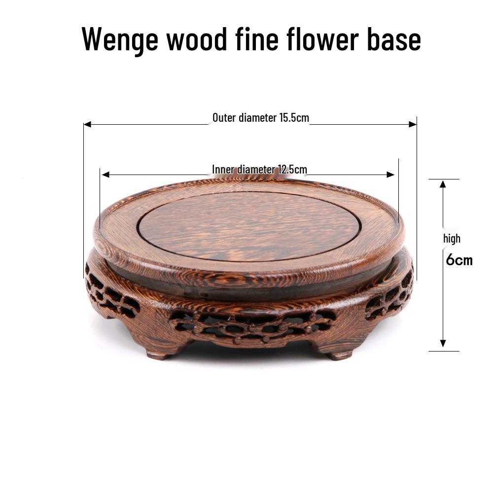 Solid Wood Tea Ceremony Stand for Teapot, Kettle, Vase, Bonsai, Buddha Ornament.