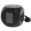 Multiprise de bureau - AMIG - 5540 - 6 prises (4 Schuko) - 2 ports USB 2,1A - Parafoudre 16A