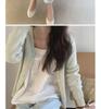 Women's Plus Size Cotton Linen Embroidered Camisole Vest - Spring/Summer Loose Base Layer Top