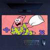 Patrick Star Mouse Pad, Large Gaming Desk Mat, Non-slip XXL Mousepad for Laptop & Tablet, Mini PC Playmat with Stitched Edges