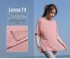 Plus Size Women's Quick-Dry Yoga T-Shirt - Short Sleeve, Loose Fit, 200 Jin, Summer Activewear