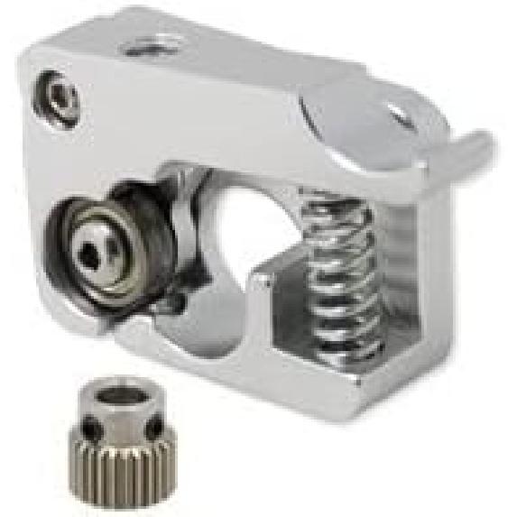 

Экструдер MK10 Левый Правый Рычаг с Медной Шестерней на 40 Зубьев Подача Экструзия 1.75мм Деталь 3D Принтера mk10 Пластиковый Боуден Горячий Конец (Размер : Левый Серебристый Металл) Right Silver Metal