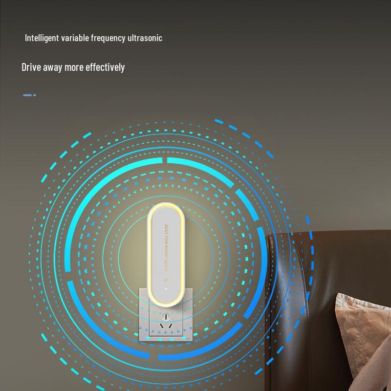 Ultrasonic Mosquito & Mite Repellent Night Light for Home & Baby