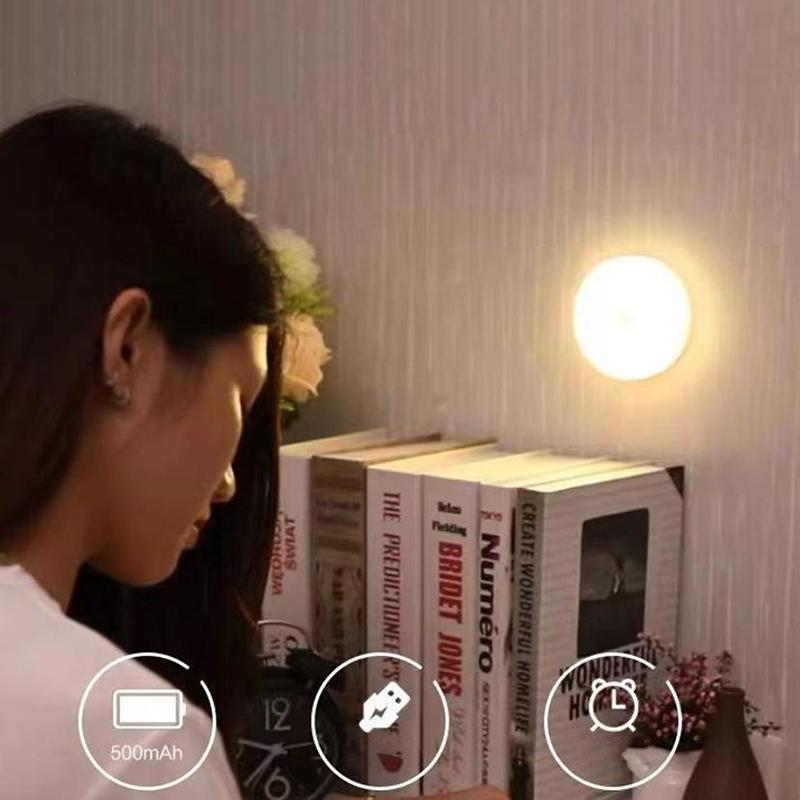 Stick Tap Push Touch Lamp Portable Lamps Led Night Light 3 Color Dimmable Usb Rechargeable Battery