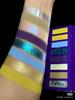 NARIMI 12 Colors Smoked Eyeshadow Palette Chameleon Blue Green Pearlescent Glitter Eye Shadow Plate Diamond Highlight Makeup