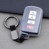 Clear Fully Transparent Tpu Car Smart Key Cover Case For Toyota Highlander Avalon Camry Rav4 4Runner Tundra Sequoia Kluger