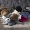 Spring and autumn large windproof baseball cap women's large head circumference large size washed hat medium men's wide brim cap