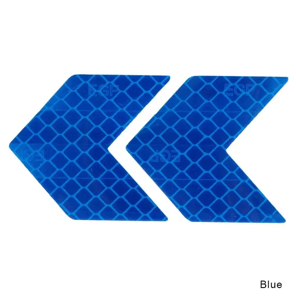 10 Buc. Autocolant Reflectorizant Auto Model Săgeți Autocolante de Avertizare Pentru Motocicletă Auto Portbagaj Bară Coadă Bară de Protecție Siguranță Benzi Reflectorizante