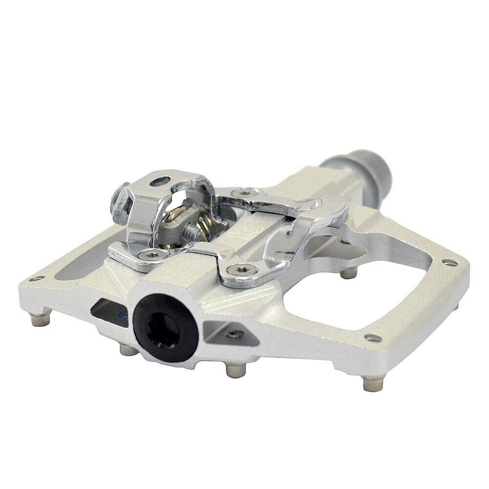KCNC KPED09 Lightweight MTB Clipless Platform SK2120 Pedals, Silver, KPED09-CR-S,