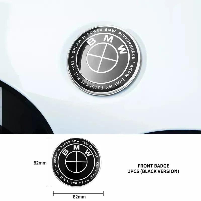 45mm 56mm 68mm 74mm 82mm Car Logo Thunder Special Limited Edition Front Hood Emblem Rear Boot Badge Wheel Hub Cap For ALL BMW