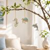2026 Countdown Calendar with Acrylic Pendants for Birthday Party Decorations, 2D Flat Design for Adults and Kids