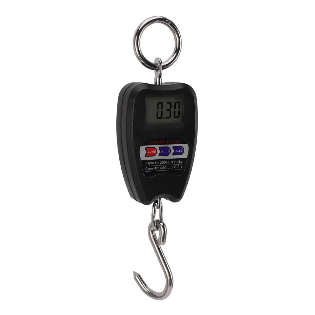 Portable Electronic Scale High Accuracy Digital Hanging Scale 200kg Weight Capacity Crane Scale for Food Luggage