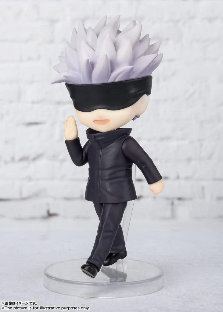 TAMASHII NATIONS Figuarts Mini Jujutsu Kaisen Satoru Gojo Approximately 90mm Painted Movable Figure PVC&ABS