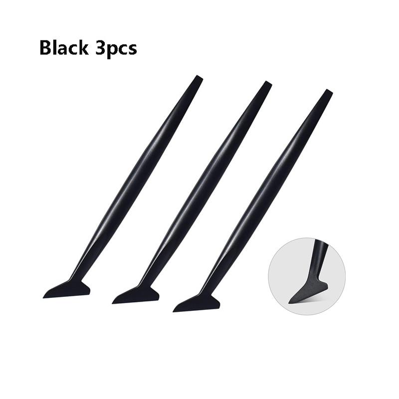 3-18PCS Car Vinyl Wrap Tool Kit 3 in 1 Vinyl Flexible Micro Squeegee Curves Slot Tint Tool Automotive Vinyl Wrap Film Install