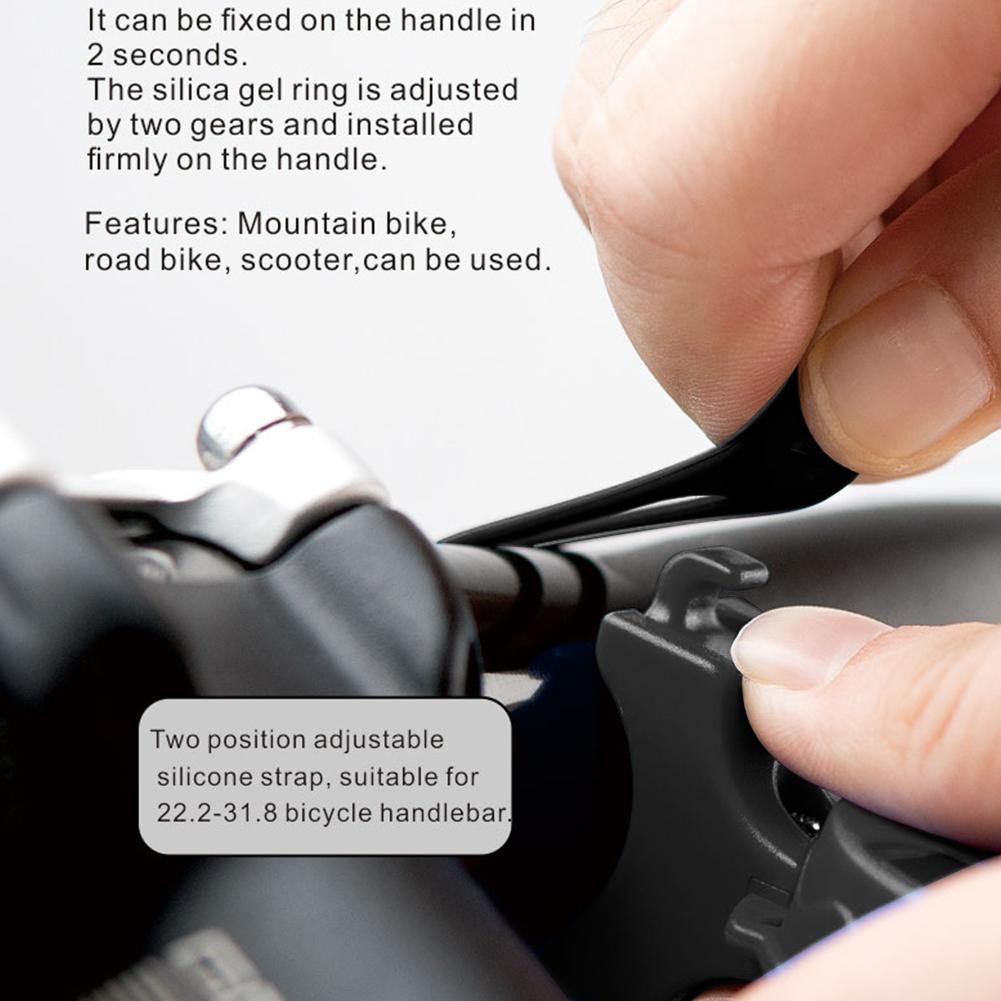 Mountain Road Fahrradklingel Elektronische Hupe USB wiederaufladbar Radfahren Lenker Alarm Ring Fahrradklingel Fahrrad
