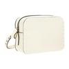 Valentino Rockstud Zip Closure Calfskin Shoulder Bag Women Shoulder Bag White 1W0B0809CJV-098