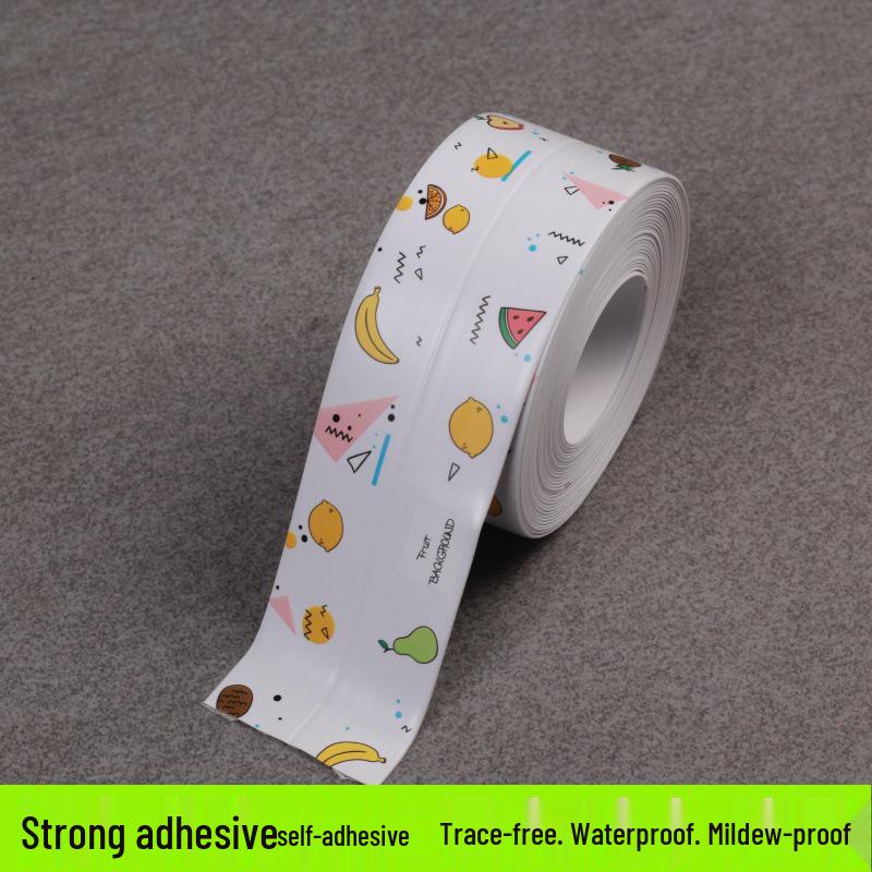 Wasserdichte Anti-Schimmel-Aufkleber: Badezimmer, Küche, Spüle, Herd, Selbstklebendes Fugenband & Ölfestes Band.