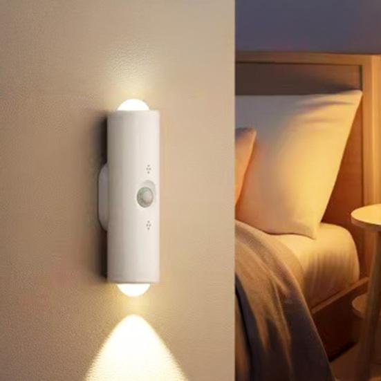 Bewegungssensor-Licht für den Innenbereich, wiederaufladbares, intelligentes Sensor-LED-Licht mit magnetischer Montage für Schlafzimmer, Flur, Treppe, Kinderzimmer