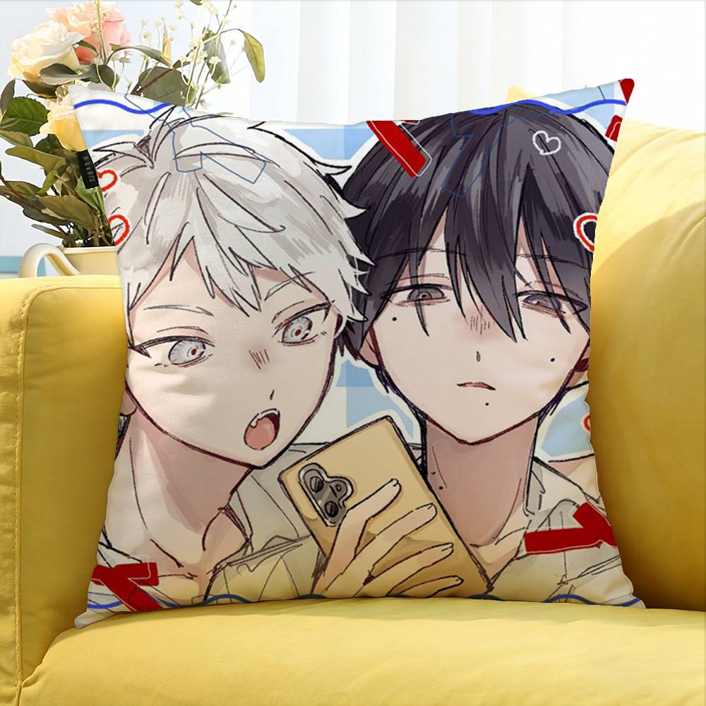 Cartoon Style The Summer Hikaru Died World Various Sizes Square Pillow Case For Car Home Bedchamber Decor
