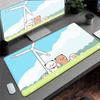 Anime Mousepad Kawaii Bubu Dudu Laptop Office Extend Deskmat PC Gaming Accessories HD Print Cute Rubber Carpet Non-slip Keyboard