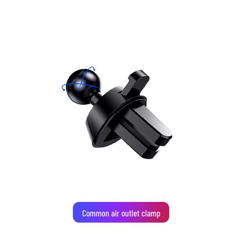 Universal Car Phone Holder: Suction Cup, Vent Clip, Adhesive Tripod for Flat Surfaces