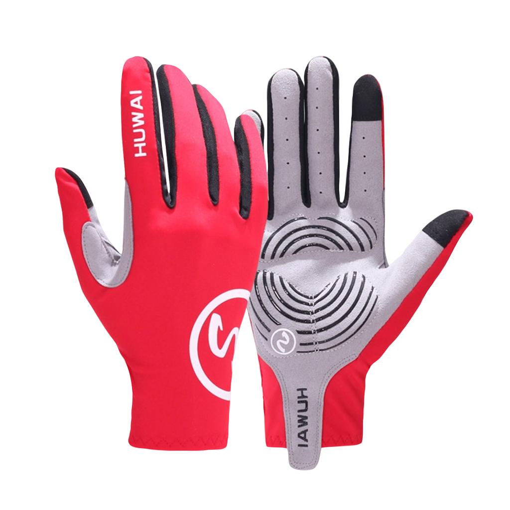 Full Finger Cycling Gloves Touchscreen Breathable Biking Gloves - -Absorbing Gloves For Men Women Outdoor Sports Gloves For Cycling