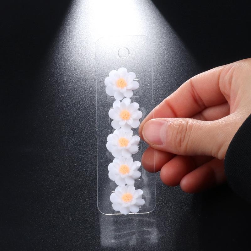 5 pezzi di cristallo bean fibbia fermaglio per capelli copricapo carta per capelli ragazze pettinatura clip per capelli intrecciati