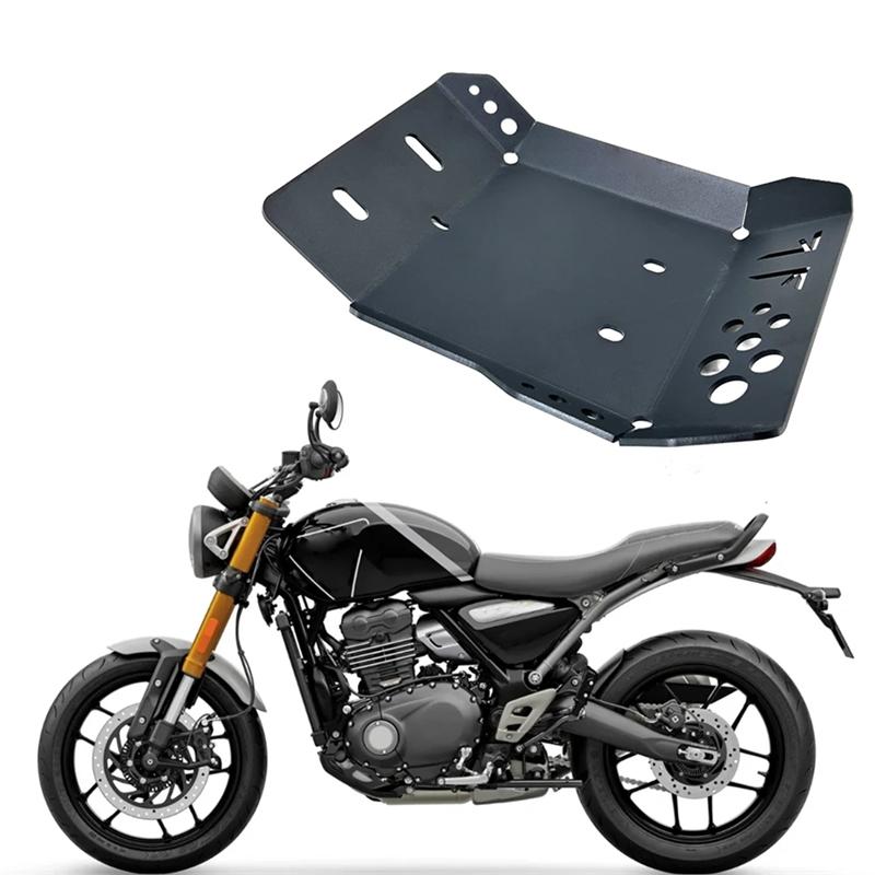 A28G-Motorcycle Accessories Skid Plate Engine Guard Chassis Cover Protection For Scrambler 400 X Speed 400 2024 2025