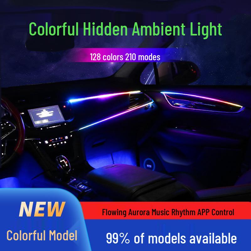 Stealth Auto Umgebungsrhythmus und Atmosphäre LED Beleuchtungsset