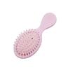 High Quality Customized Logo Personalized Air Cushion Mini Baby Hair Travel Size Boar Bristles Hairbrush