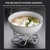 New Stainless Steel Egg Steamer Rack Round 7 Egg Hole Egg Steaming Stand Heavy Duty Egg Rack Pressure Cooker Accessories