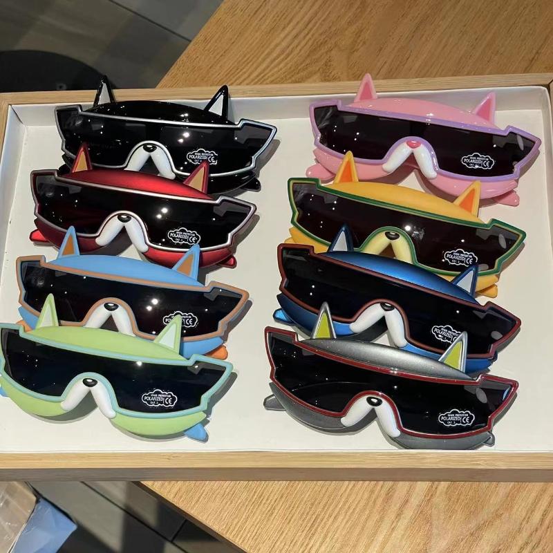 Children Sunglasses Cute Cool Sun Glasses Suitable For Ages 2-9 Integrated Glasses Sunglasses