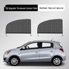 Car Sunshade & Anti-Mosquito Screen: Heat Insulation Window & Windshield Screen with Side Curtains for Interior Use