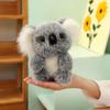 Lovely Australia Koala Furry Koala Bear Fluffty Animal Pillow Dolls Soft Simulation Pendant Keychain For Friend Birthday Gift