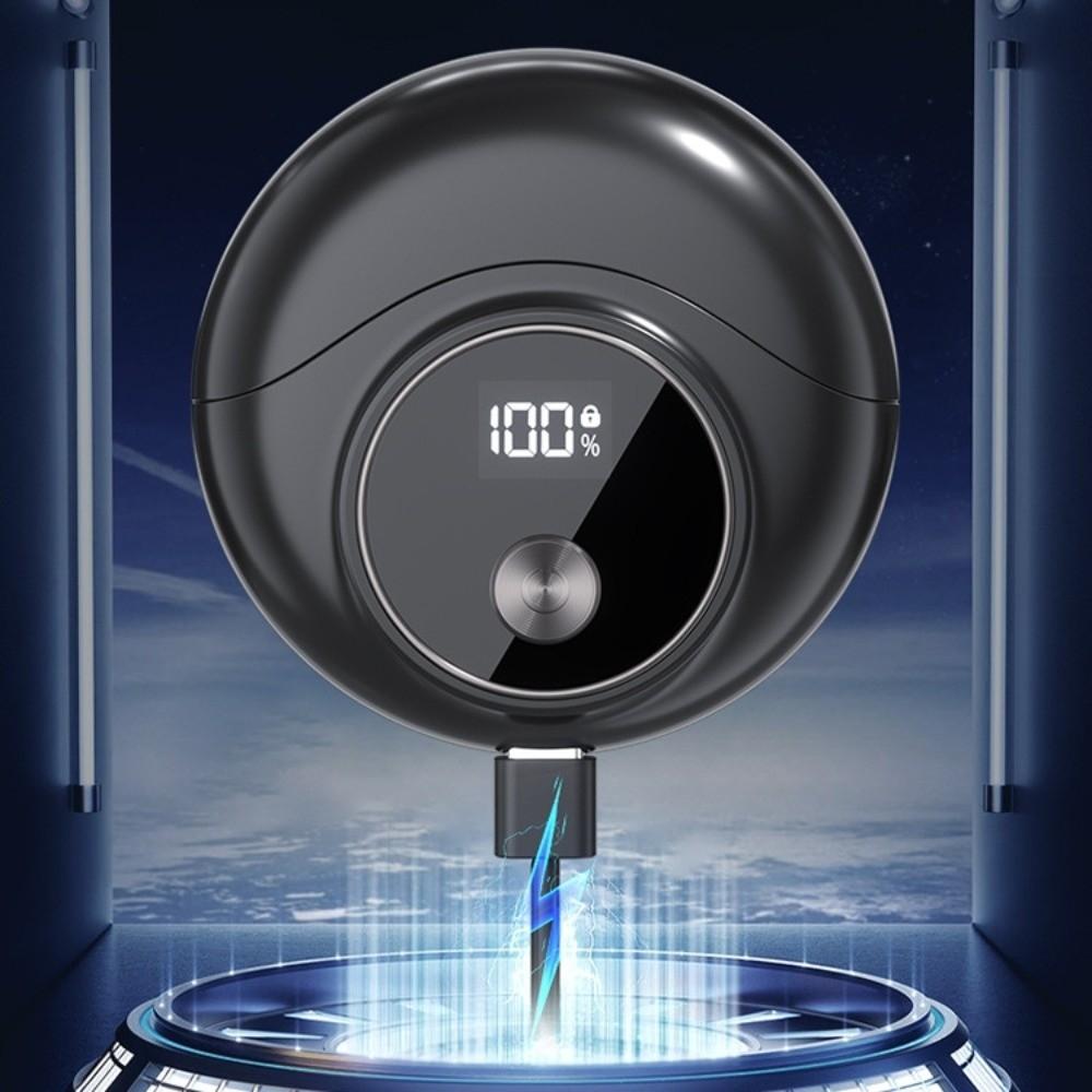 Double Head Electric Shaver Mini UFO Beard Razor Portable Rotating Razor  Household Use